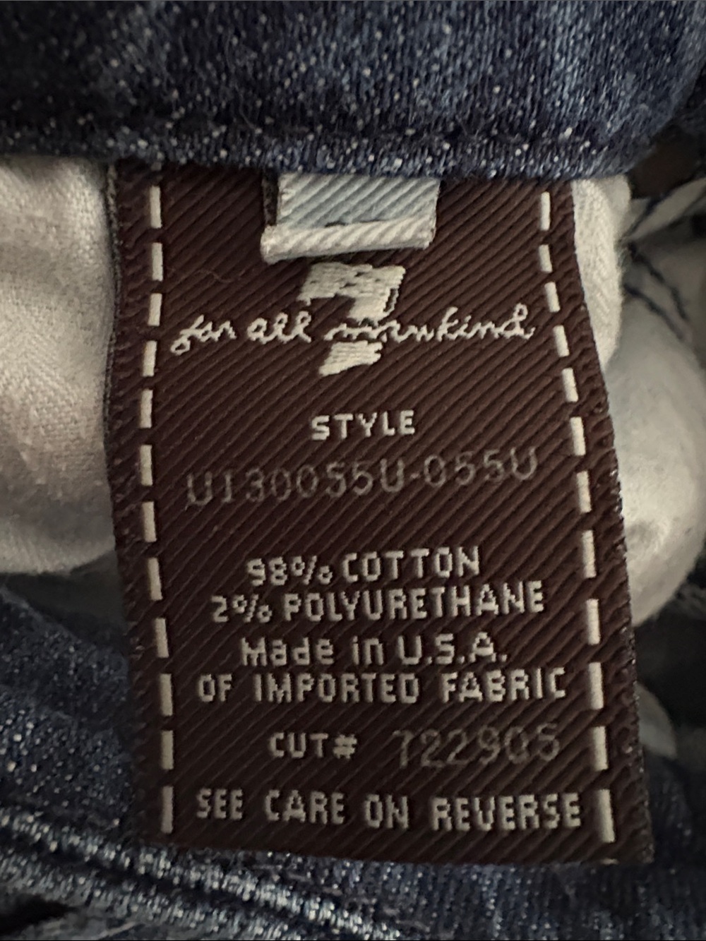 Seven for mankind ladies jeans - Picture 8 of 9